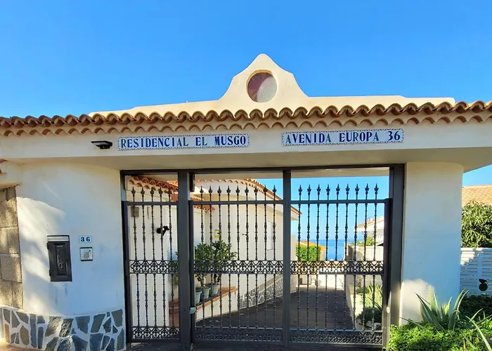 Vakantiehuis El Musgo Mit Meerblick Und Pool Costa Adeje (Tenerife)