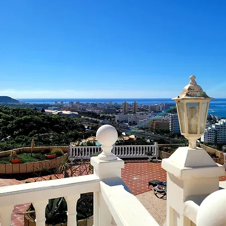 El Musgo Mit Meerblick Und Pool Costa Adeje (Tenerife)