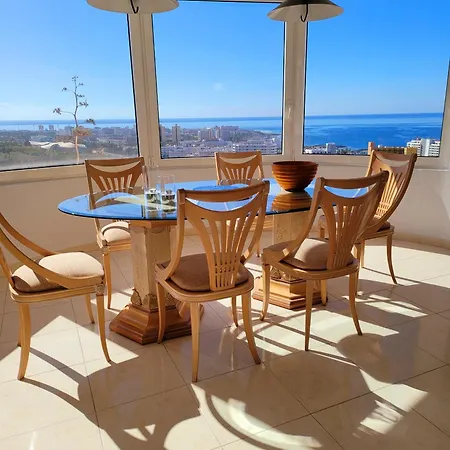 El Musgo Mit Meerblick Und Pool Costa Adeje (Tenerife)